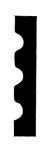 3-1/2" x 5/8" Fluted Profile 3-1/2" x 5/8" Fluted Profile