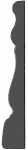3" x 1/2"